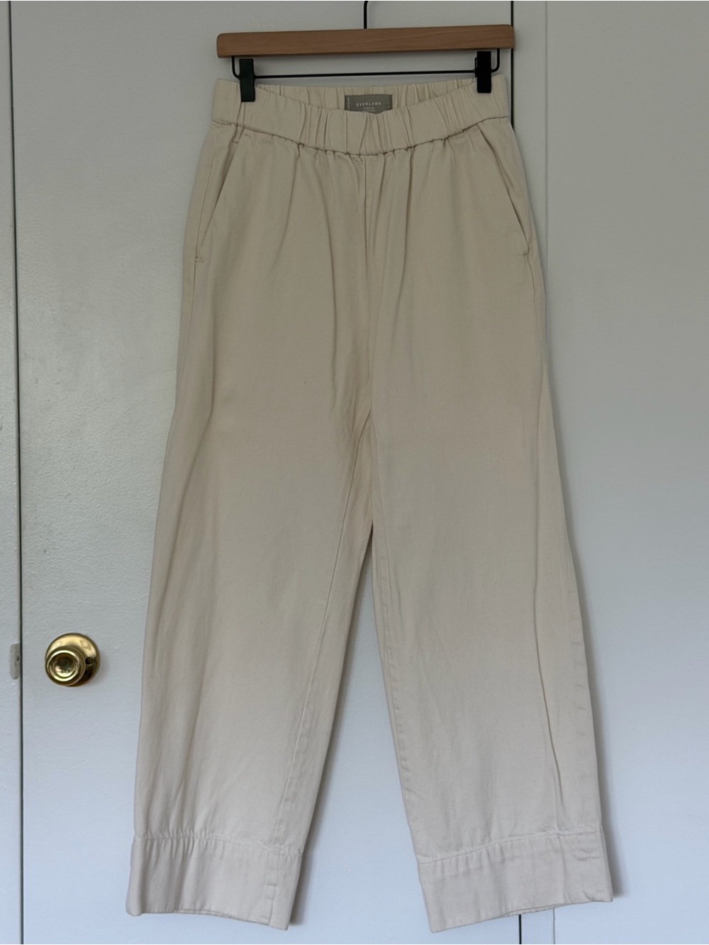 Everlane Easy Jean in Bone Denim 8